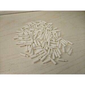 Vintage 1978 Battleship Game Replacement Pieces: 160 White‎ Pegs / 78 Red Pegs